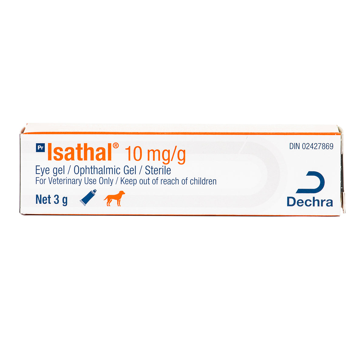 Isathal 10mg/g eye gel