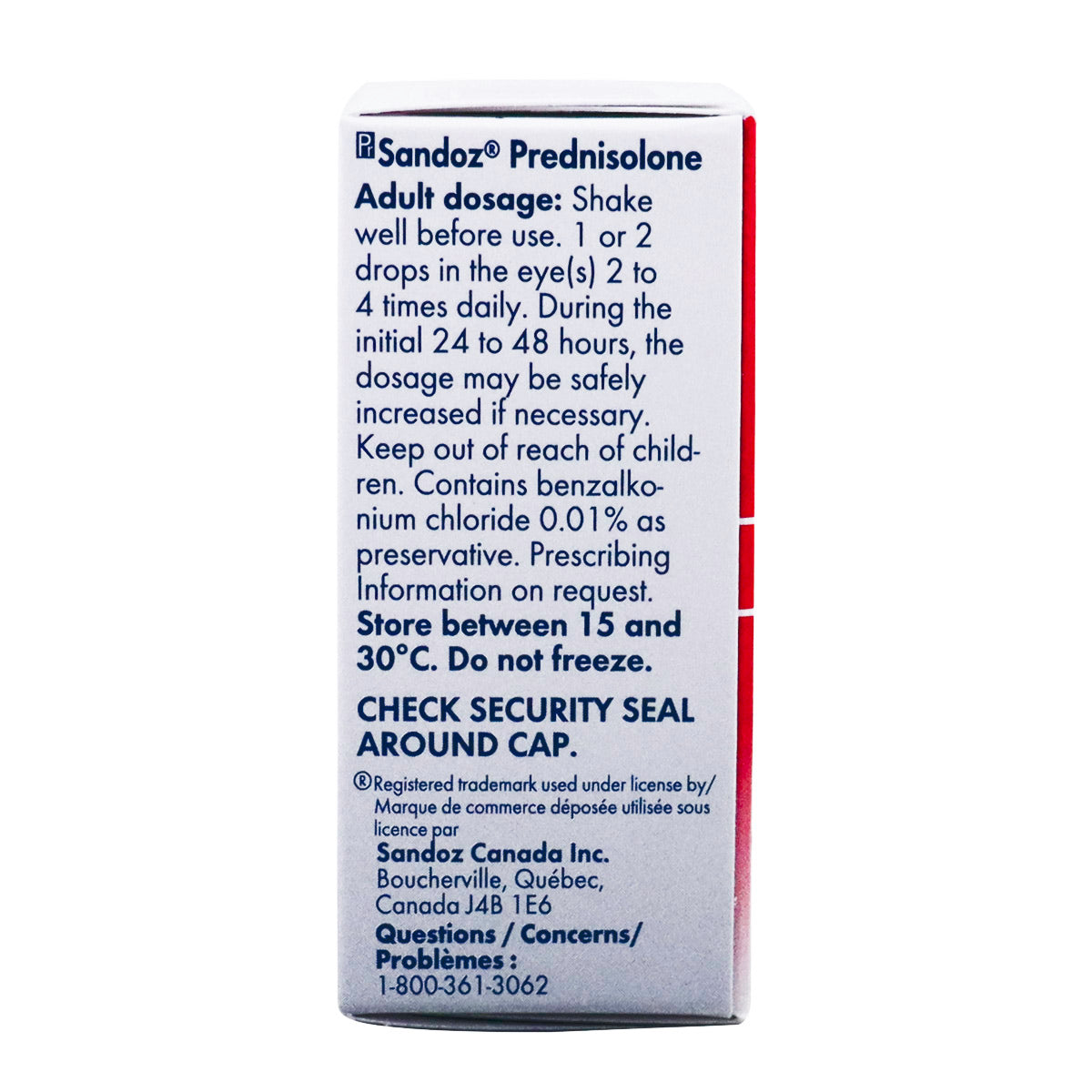 Prednisolone suspension 1% x 5ml