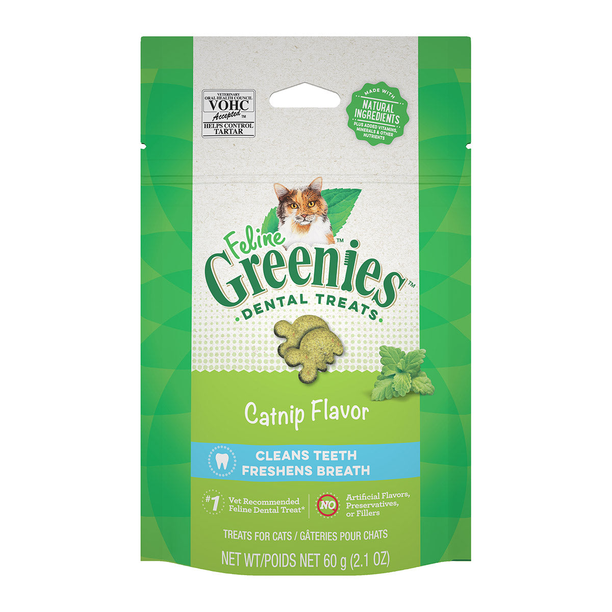 Greenie Feline Dental Treats 2.1oz