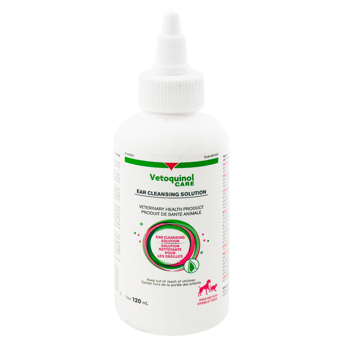 Vetoquinol Ear Cleansing Solution 120ml