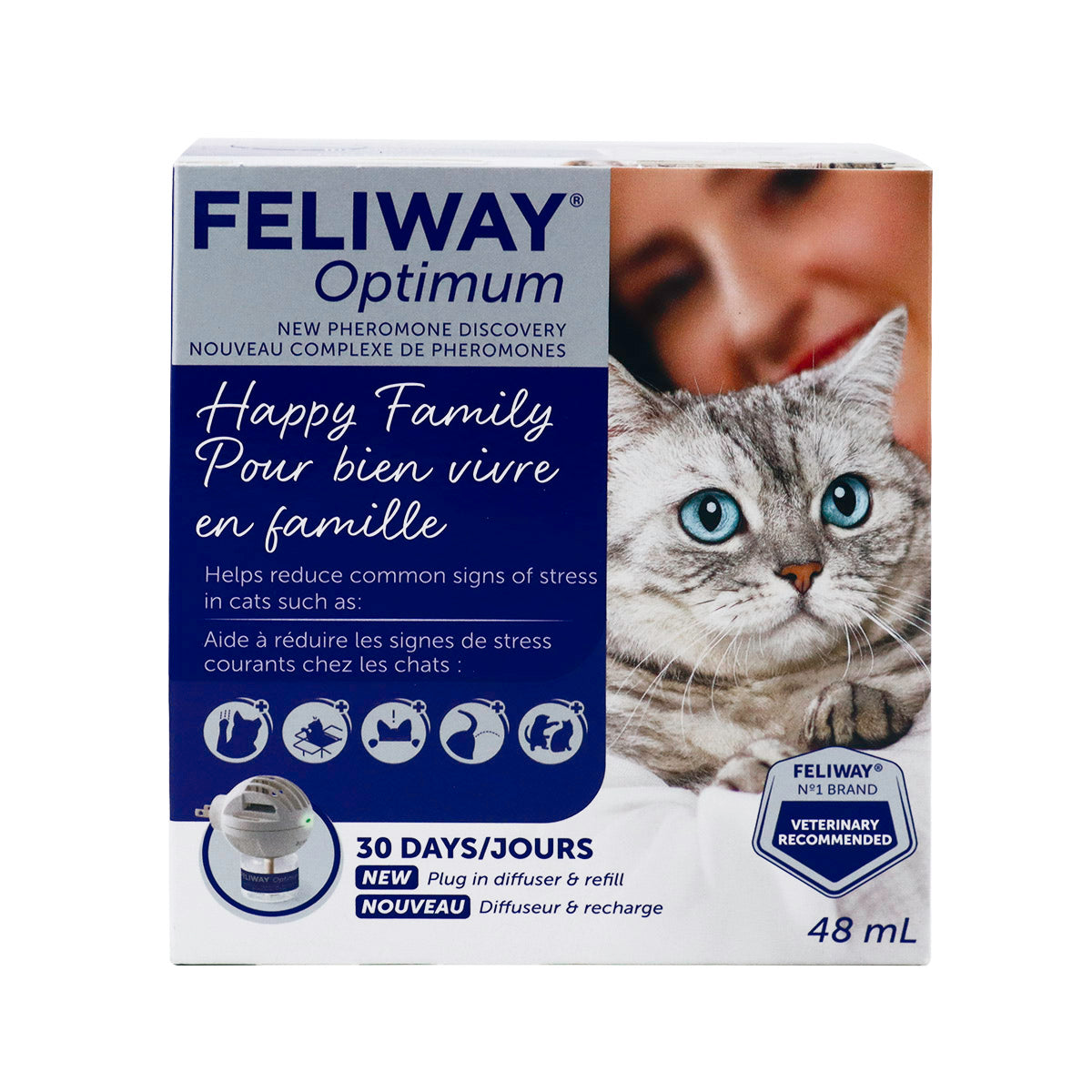 Feliway optimum Diffuser and Refill Starter Kit