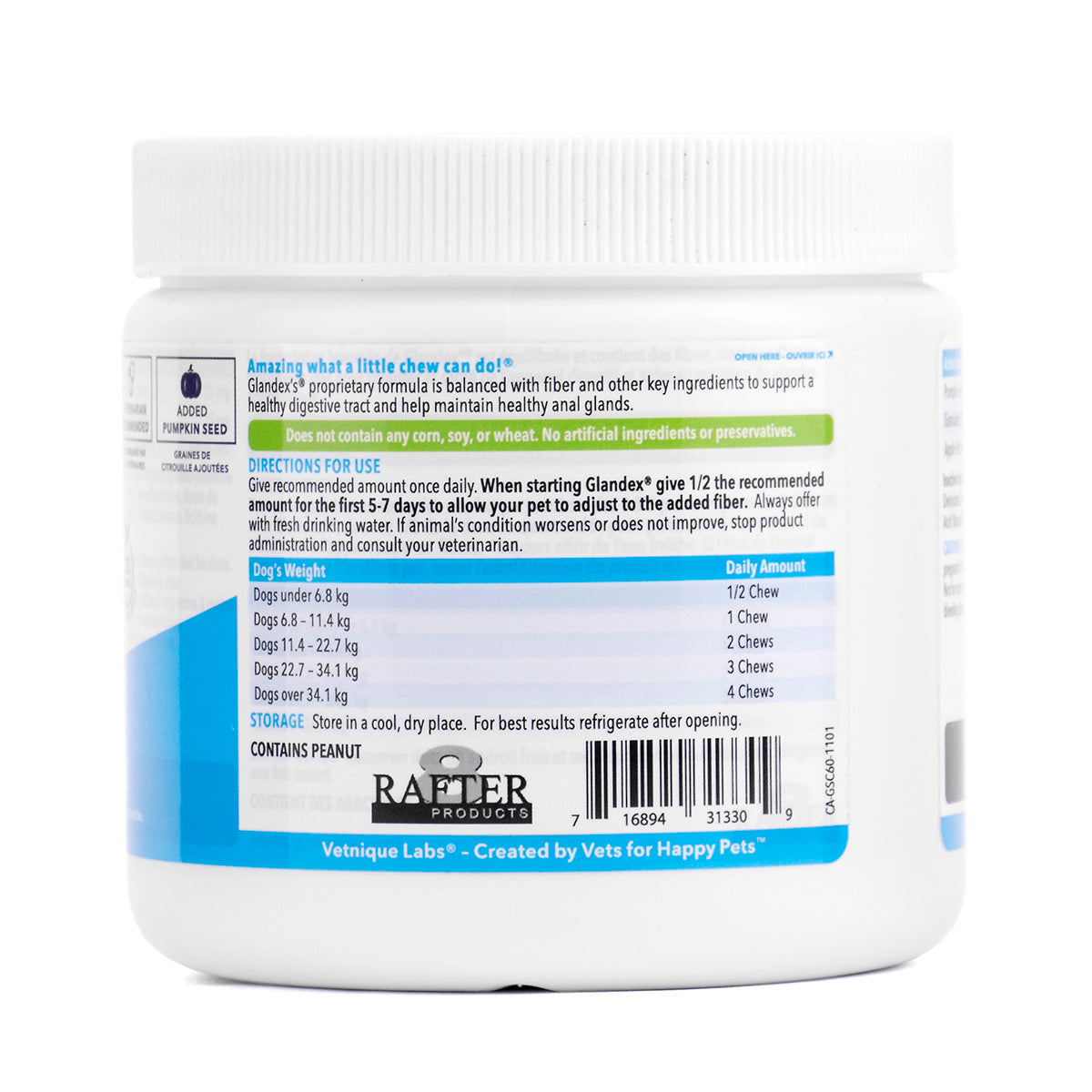 Glandex Chews K9/Feline (60)