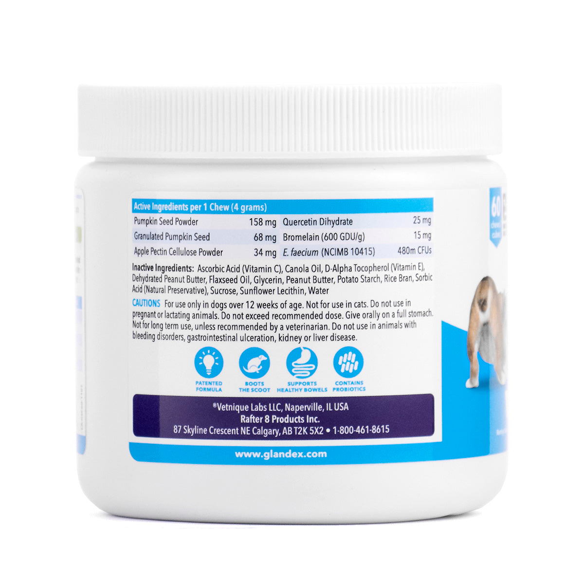 Glandex Chews K9/Feline (60)