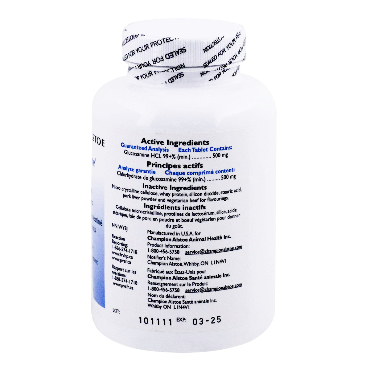 Glucosamine 120 tablets 500mg