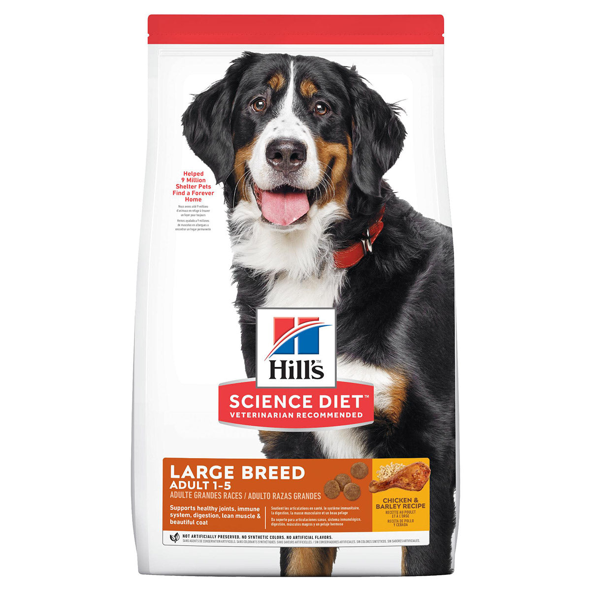 Canine Science Diet large Breed Adult Chicken & Barley 35lb