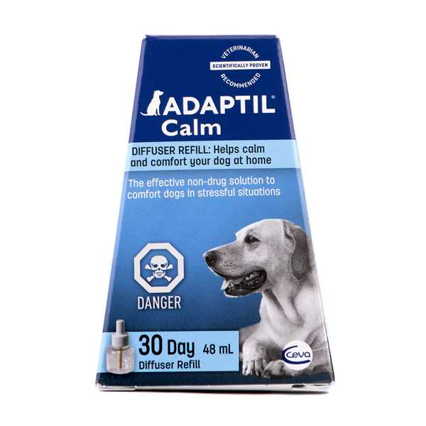  ADAPTIL Dog Calming Pheromone Diffuser, 30 Day Starter Kit (48  mL) : Pet Supplies