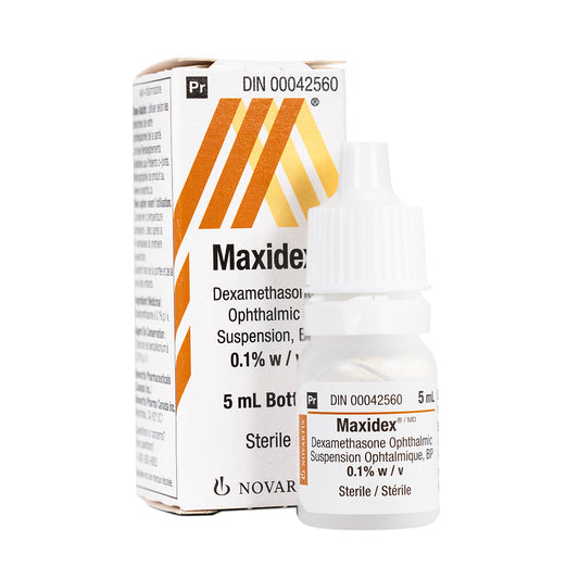 Maxidex suspension 0.1% 5ml