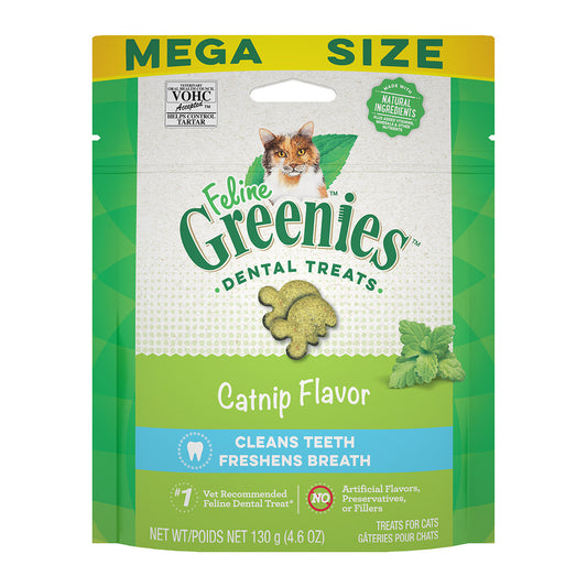 Greenie Feline Dental Treats 4.6oz