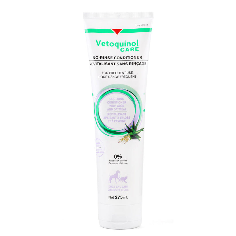 Vetoquinol Conditioner Aloe & Oat 275 ml Kenora Veterinary Clinic