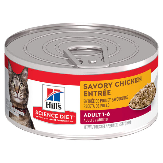 Feline Hills Science Diet Adult Chicken Entree 24 x 155g