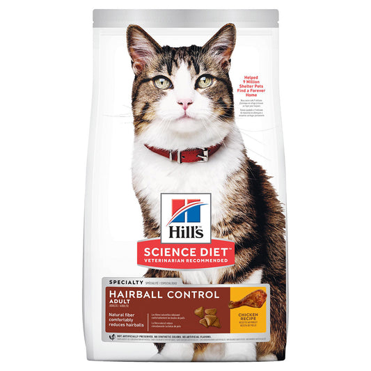 Feline Science Diet Hairball Control 15.5lbs