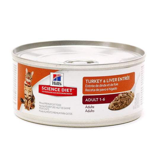 Feline Science Diet Adult Turkey Entree 24 x 155gm