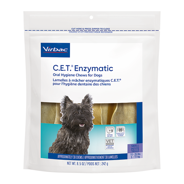 C.E.T.® Enzymatic Oral Hygiene Chews for Dogs