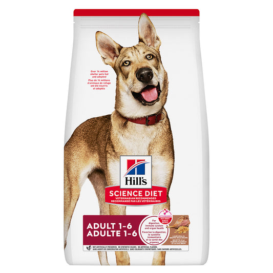 Canine Science Diet Adult 1-6 Lamb & Rice 33lb