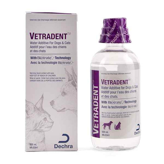 Vetradent™ Liquid Water Additive for Dogs & Cats