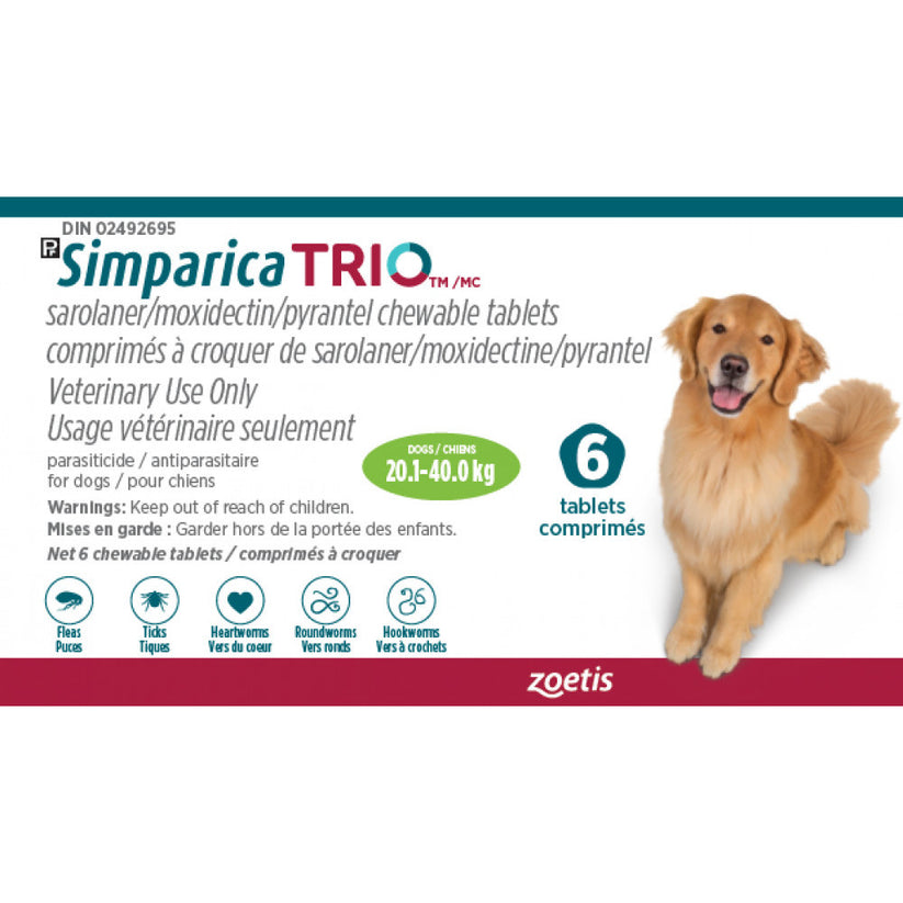 Simparica TRIO Kenora Veterinary Clinic